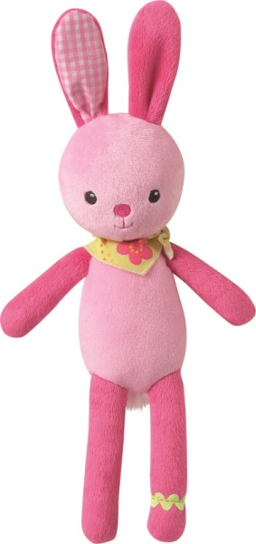 Jemini Peluche Grelot Lapin - 25 cm